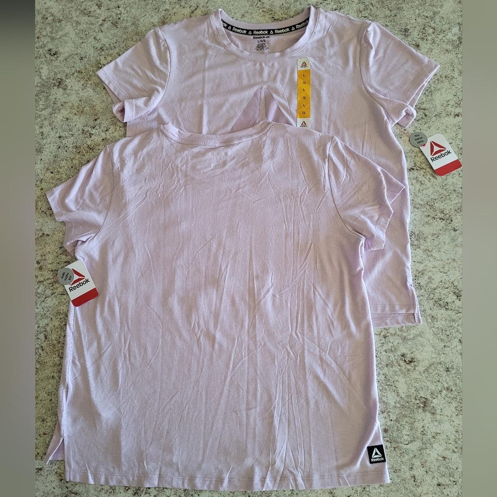 Bundle Of 2 Reebok NWT Shirts (L) - Picture 7 of 9